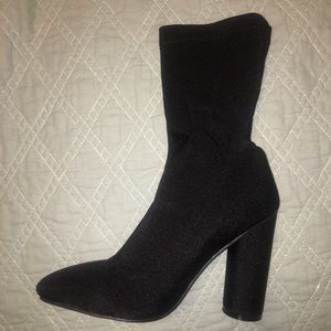 NEVER WORN Nasty Gal Sock Boots